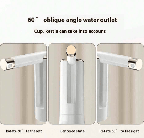 Universal Automatic Portable Water Bottle Pump - Alt View