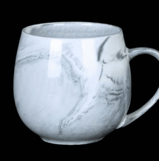 Marble Effect Cup (350ml) - DMC Wholesale