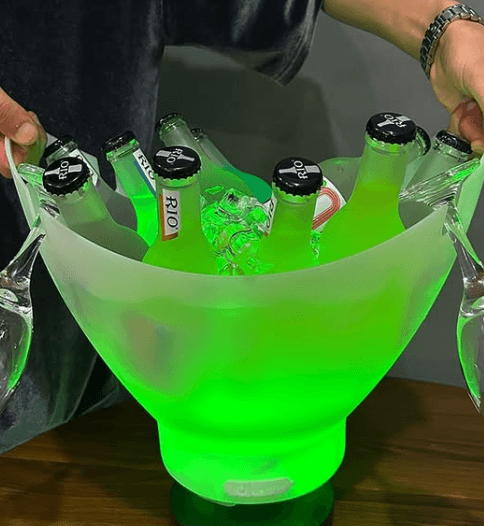 LED Ice Bucket With Bluetooth Speaker (7L) - DMC Wholesale