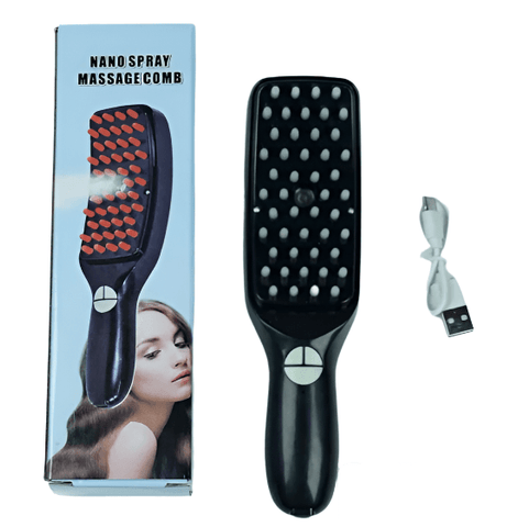 Nano Spray Massage Comb - Alt View