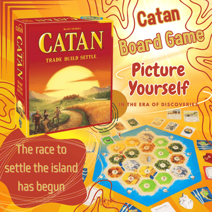 Catan Board Game (Trade Build Settle) - DMC Wholesale