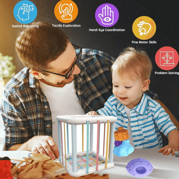 Cube Rattle For Little Ones - DMC Wholesale