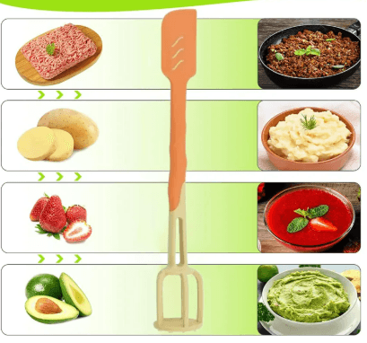 Masher, Slicer and Cutter Set (3pcs) - DMC Wholesale