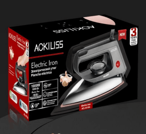 Electric Mini Dry Iron with Non Stick Sole Plate - DMC Wholesale