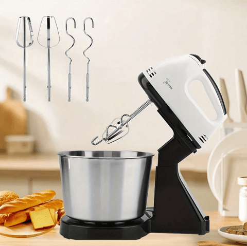 Super 7 Speed Mixer With Bowl - Alt View