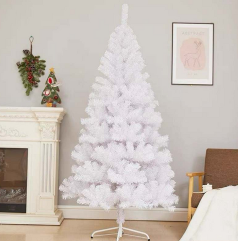 White Artificial Christmas Tree (210cm)