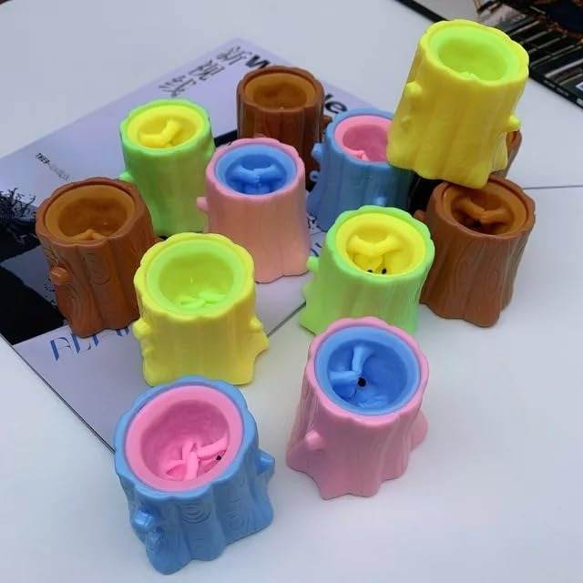 Popping up Squirrel Squeeze Toy (Each) - DMC Wholesale