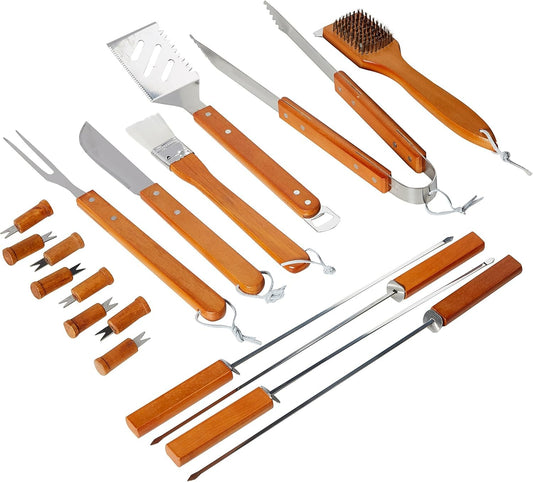 Stainless Steel Tool Set with Plastic Case (18 pcs)