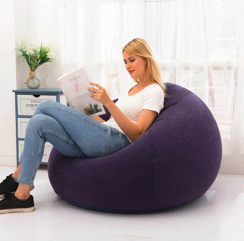 Lazy Inflatable Sofa Chair - Alt View