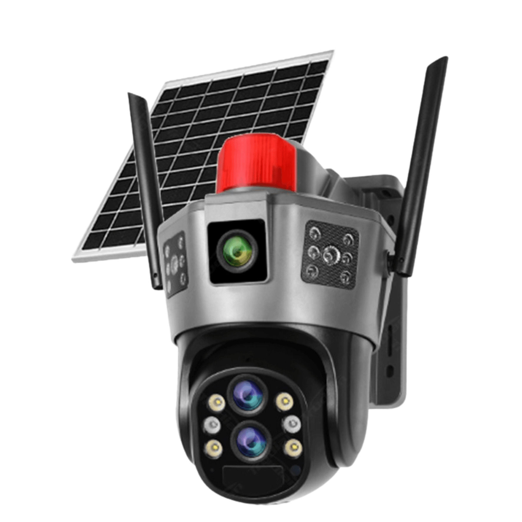 4G Solar Powered Multi Lens Security Camera - DMC Wholesale