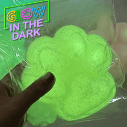Happy Pinch Cat Paw Fur Toy (Glow In The Dark)(Each) - DMC Wholesale
