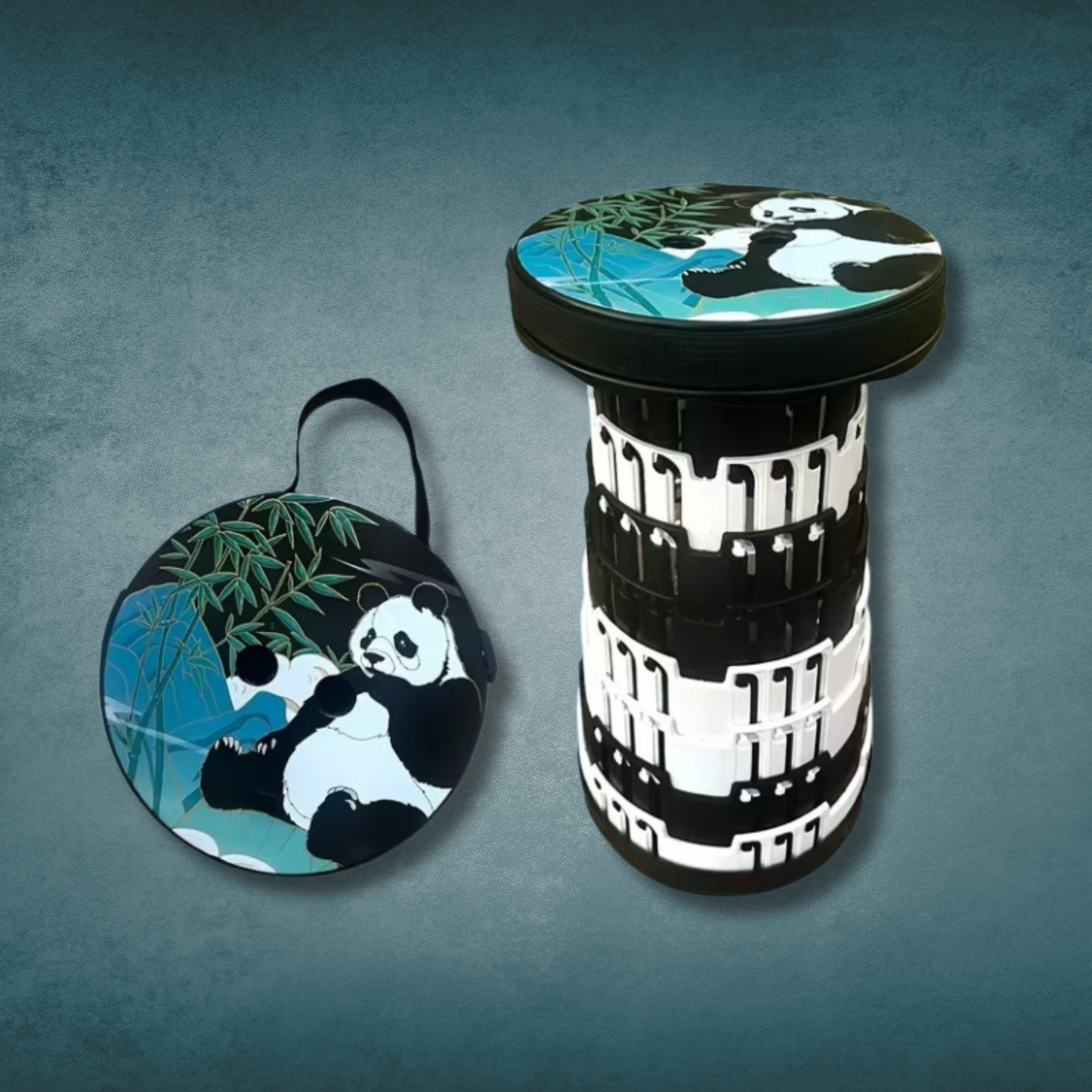 Panda Retractable Telescopic Portable Camping Seat