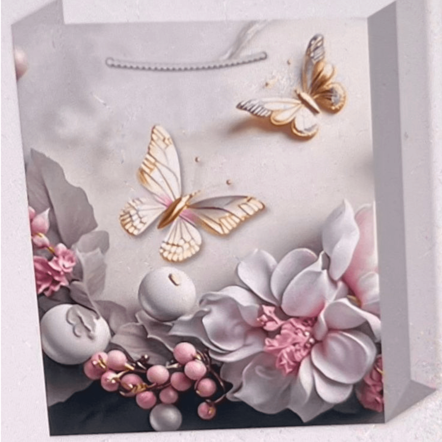 Butterfly Gift Bags (30x42cm)(12 pcs) - DMC Wholesale