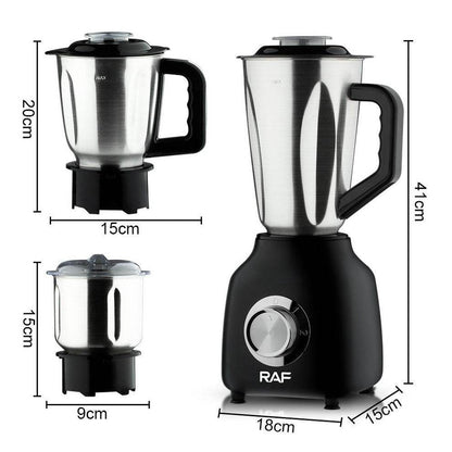 Stainless Steel 3-in-1 Electric Blender (350W) - DMC Wholesale