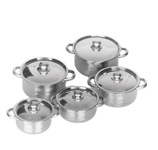 Induction Cookware Set (10 pcs) - DMC Wholesale