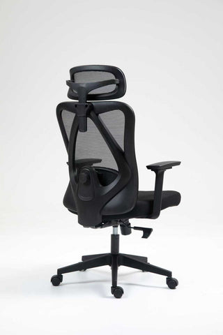 Simply Comfy Director's Office Chair With Back , Neck Support & Arm Rest - Alt View
