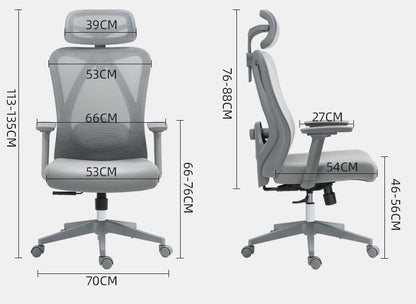 Simply Comfy Director's Office Chair With Back , Neck Support & Arm Rest
