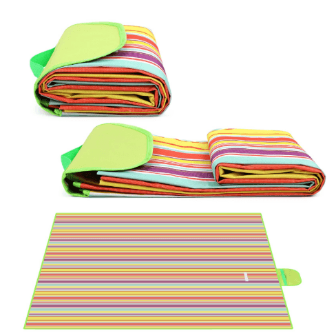 Colourful Folding Picnic Blanket - DMC Wholesale