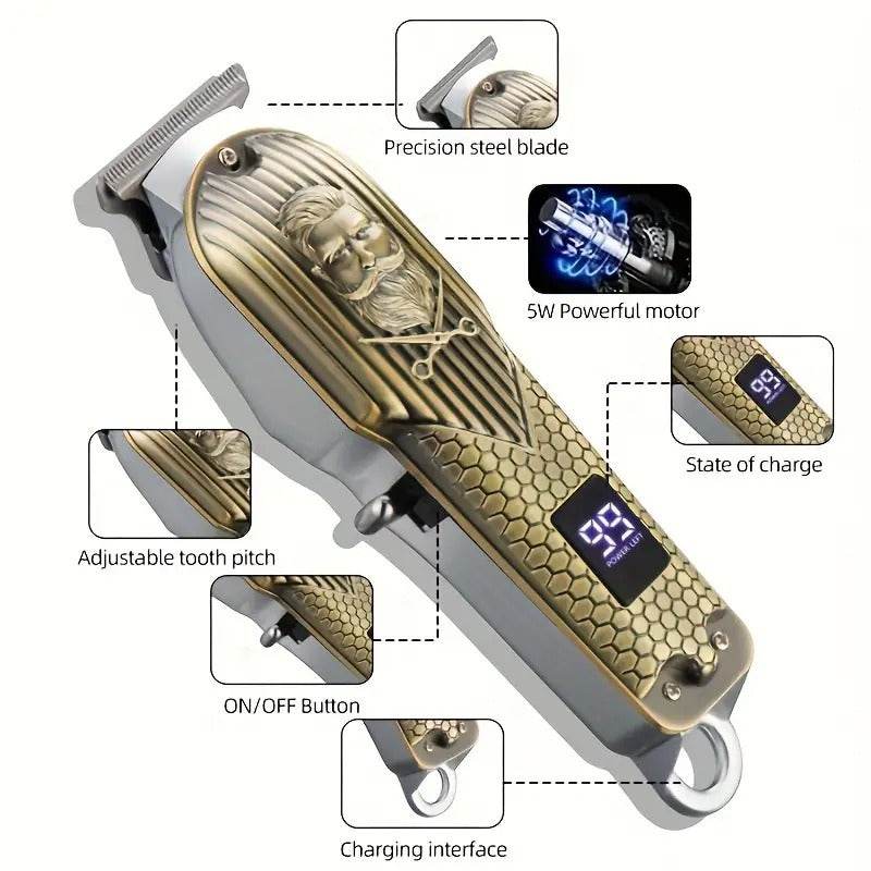 Cordless Hair Clippers Kit - DMC Wholesale