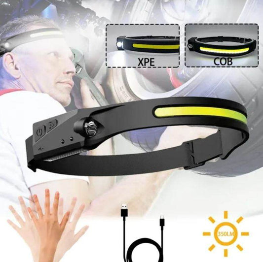 Rechargeable Induction Headlamp With All Perspectives - DMC Wholesale