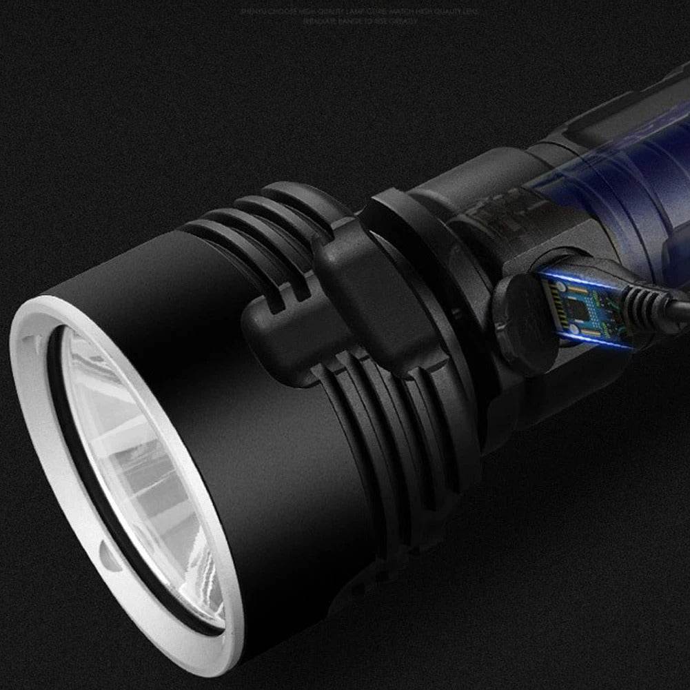 Ultra Bright High Lumens LED Flashlight (16.5cm) - DMC Wholesale