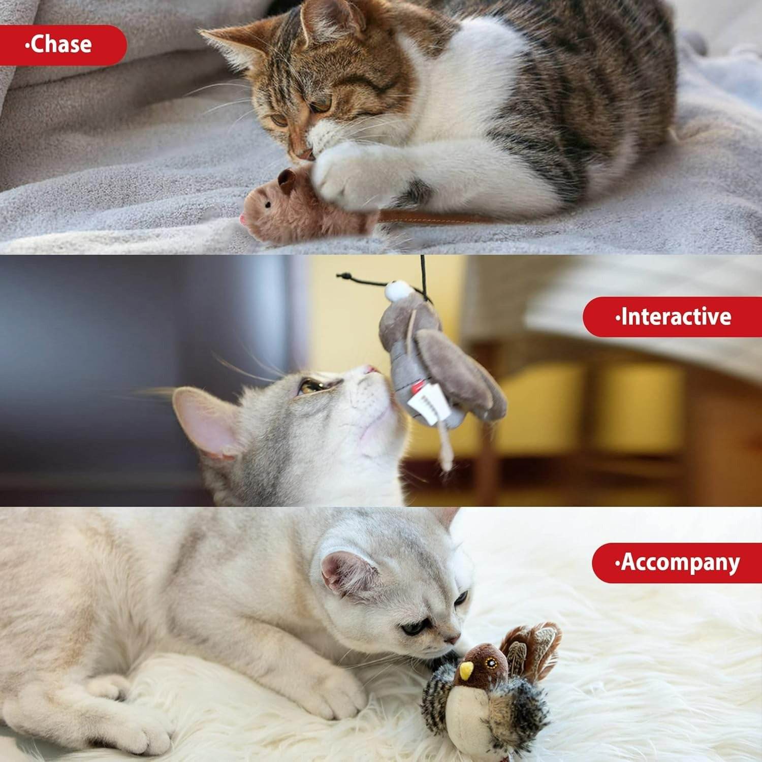 Interactive Electronic Bird Toy For Cats - DMC Wholesale