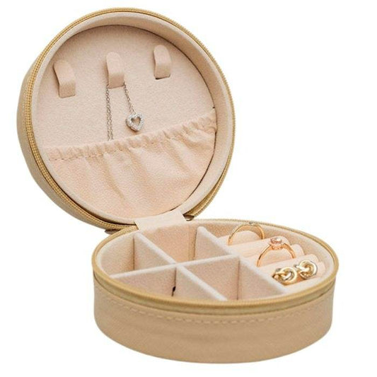 Round Jewellery Storage Box - DMC Wholesale