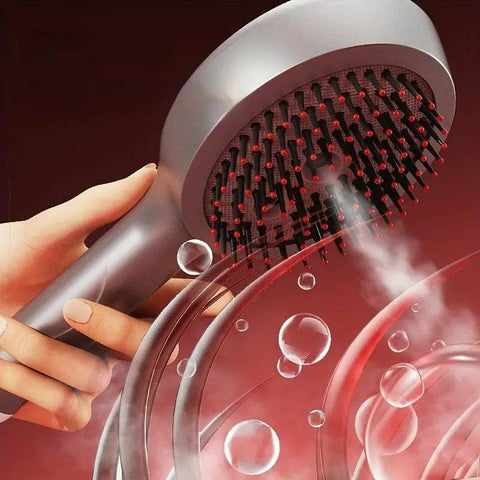 Humidifying Vibration Massage Comb - Alt View