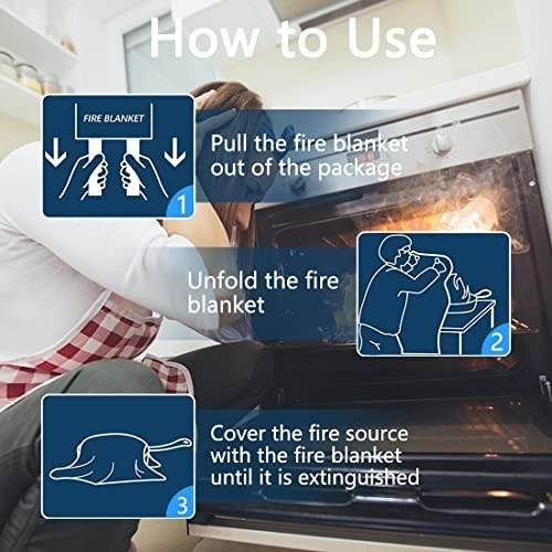 Emergency Fire Suppression Blanket - DMC Wholesale