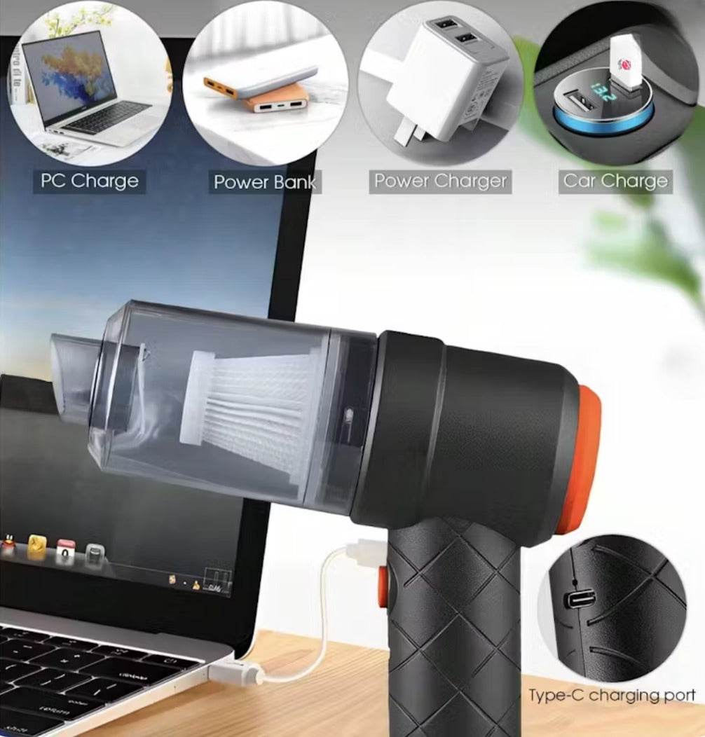 3in1 USB Rechargeable Vacuum Cleaner - DMC Wholesale