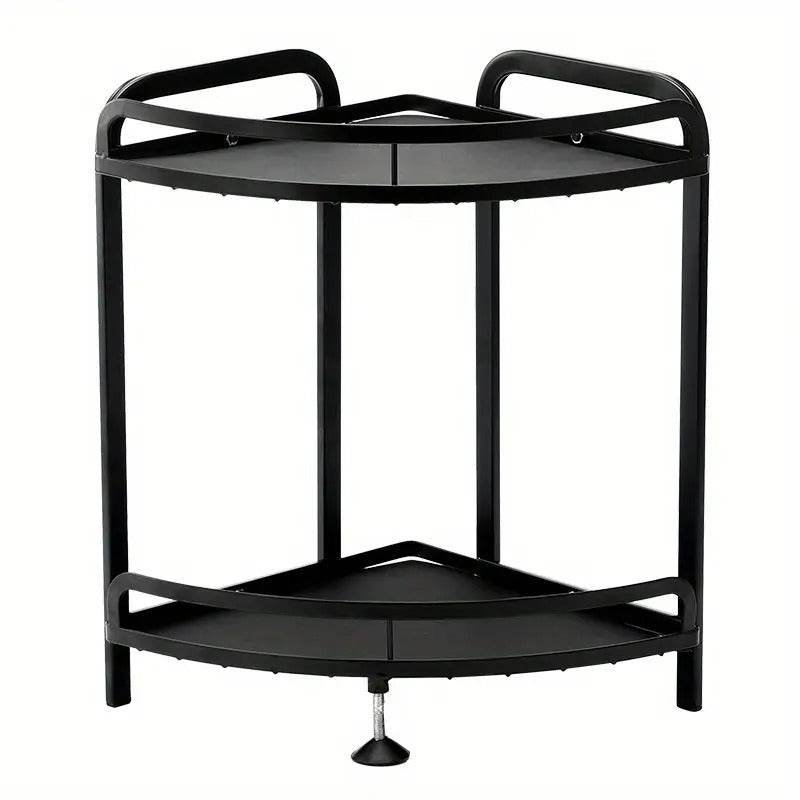 Wrought Iron Corner Kitchen or Bathroom Shelf (Each) - DMC Wholesale