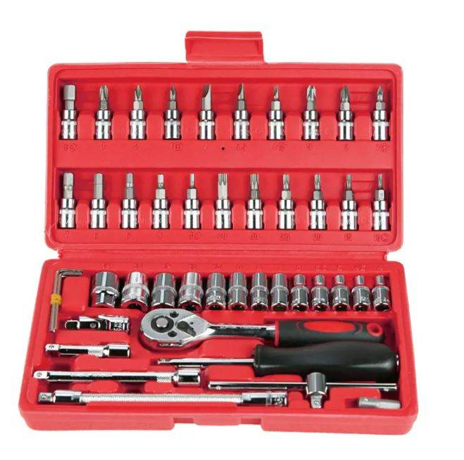 Tools Socket Wrench Set (46 pcs) - DMC Wholesale
