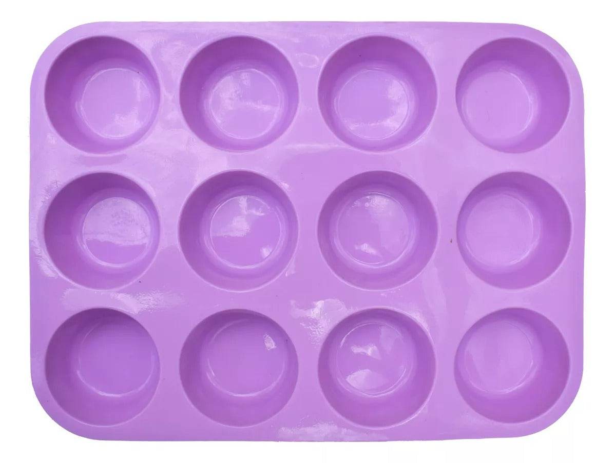 Silicone Cupcake Mold (12 cups) - DMC Wholesale