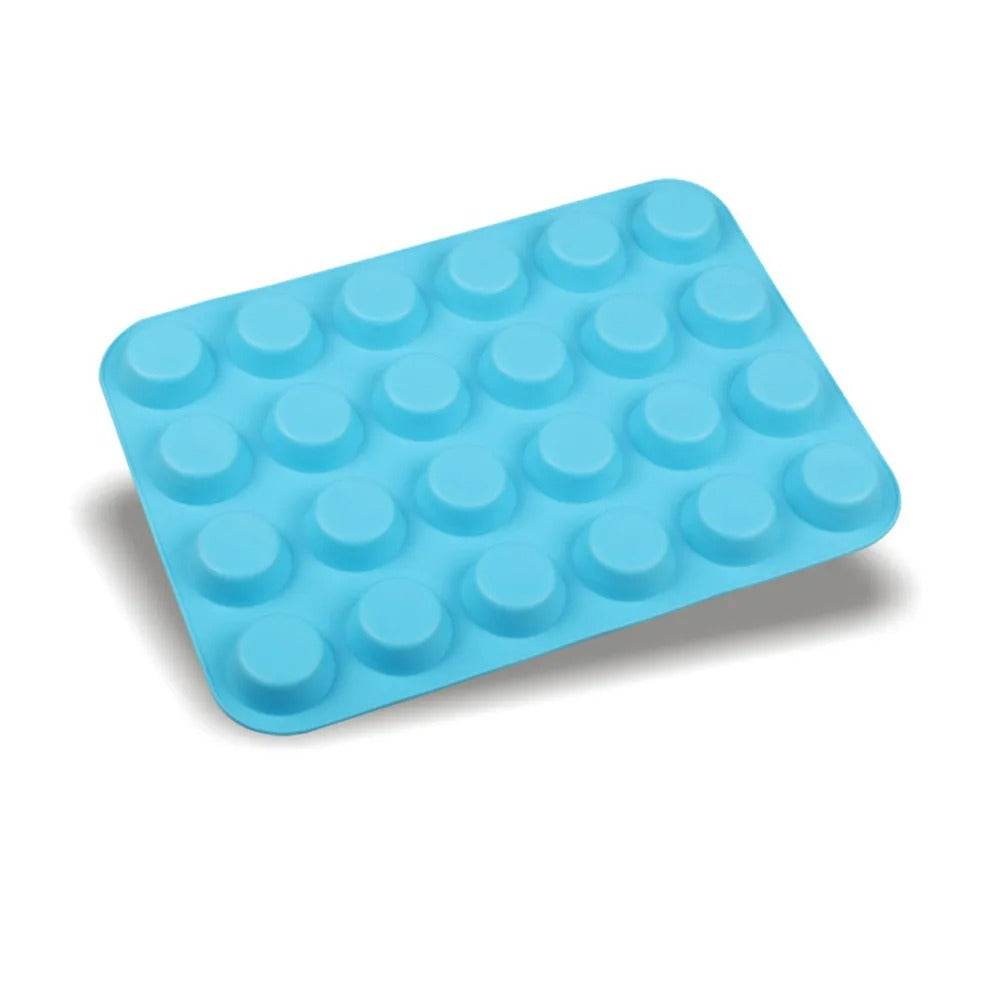 Silicone Cupcake Mold (24 cups) - DMC Wholesale
