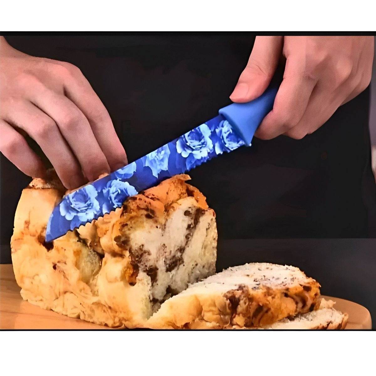 Stainless Steel Corrugated Knife Set (6 pcs) - DMC Wholesale