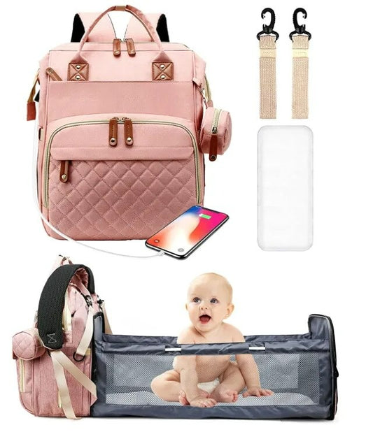 Multifunctional baby diaper bag