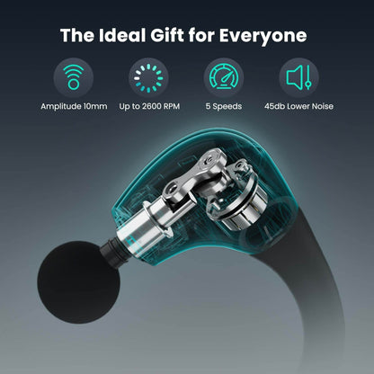 Deep Tissue Massage Gun With Upgraded Extension Handle - DMC Wholesale