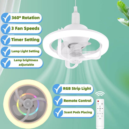 Socket Fan Light - DMC Wholesale