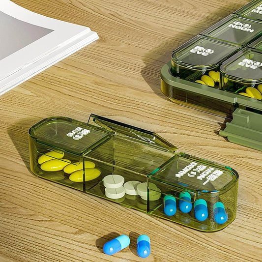 Large On The Go Capacity Pill Organiser - DMC Wholesale
