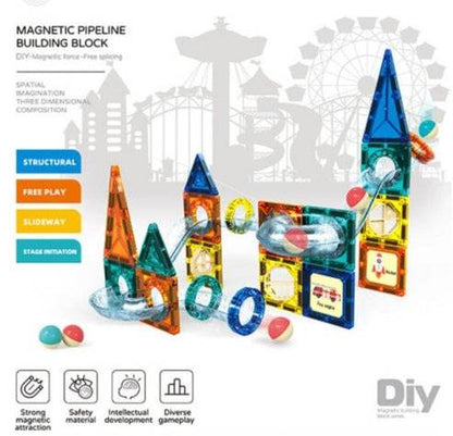 Magnetic Building Blocks (97 pcs) - DMC Wholesale