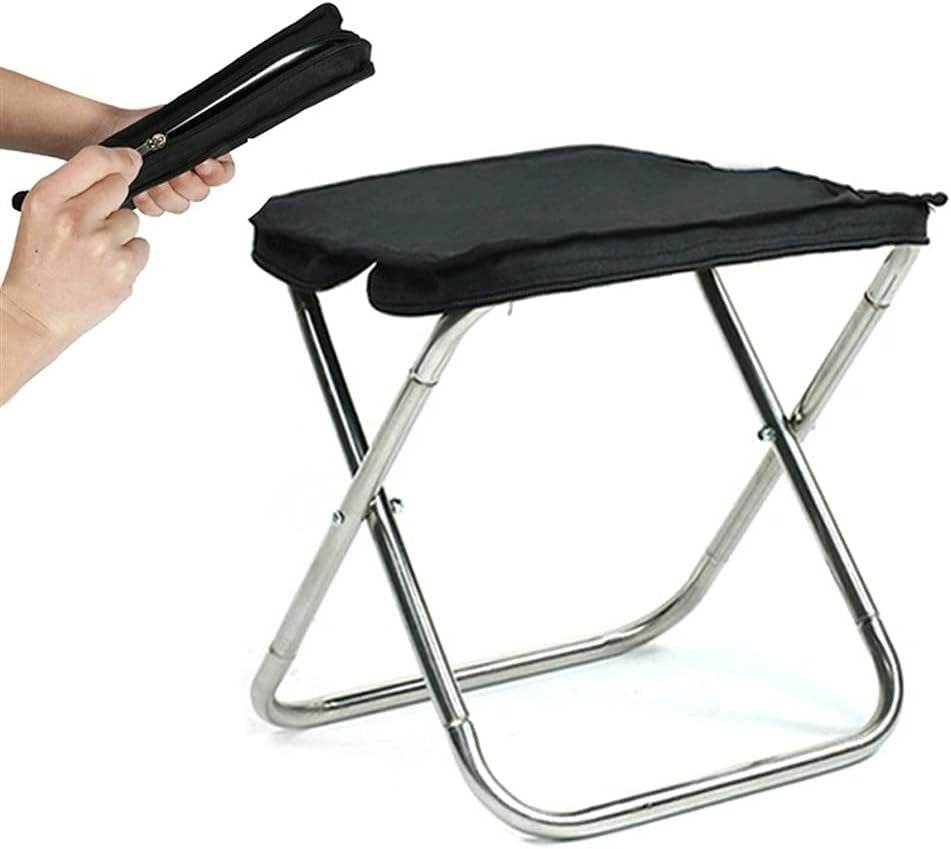 Mini Portable Folding Camping Stool In A Bag - DMC Wholesale