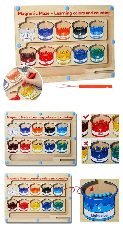 Educational Magnetic Colour And Numbers Classification - DMC Wholesale
