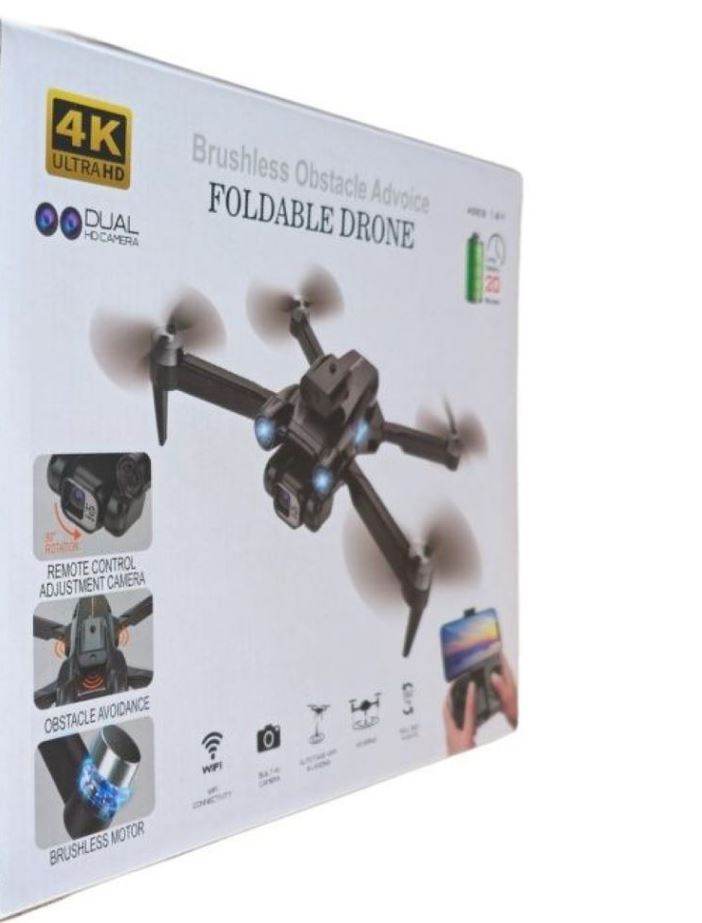 Foldable Brushless Drone With Dual HD Camera - DMC Wholesale