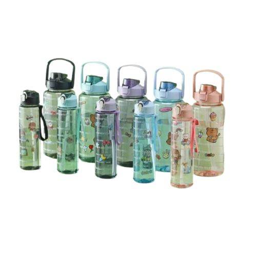 Combo: Clear Motivational Bottle (2 pcs) - DMC Wholesale