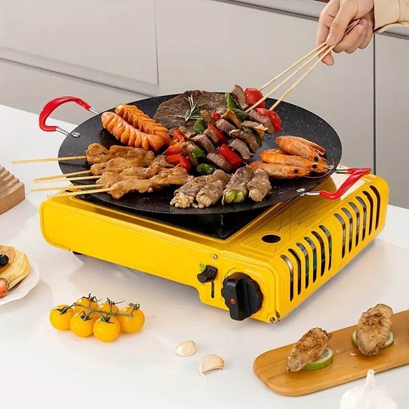 Steel Plate Multi Griddle (34cm) - DMC Wholesale