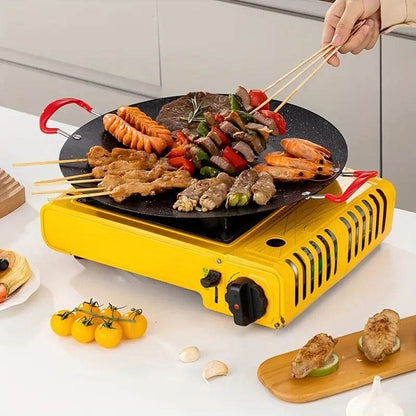 Steel Plate Multi Griddle (34cm) - DMC Wholesale