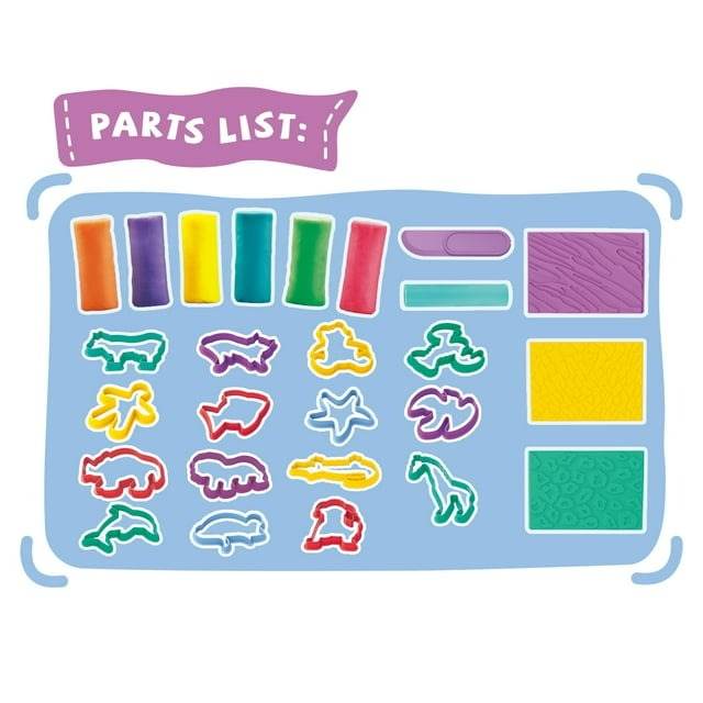 Colour Animal Resort Play Dough Set - DMC Wholesale