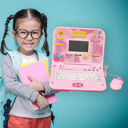 Intellective Computer For Children (Pink) - DMC Wholesale