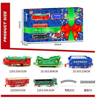 Christmas Electric Construction Train Track Set - DMC Wholesale