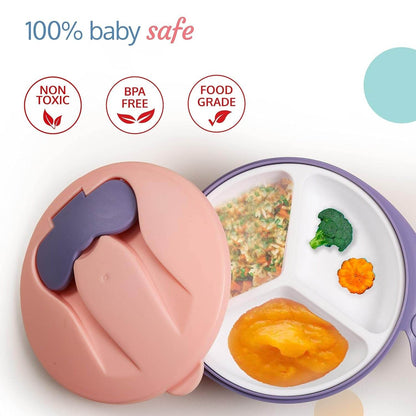 Dr Gym Baby Bowl BPA FREE With Spoon And Fork - DMC Wholesale